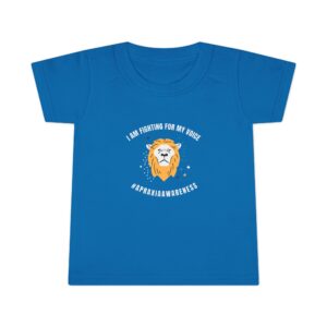 Toddler T‑shirt — "I Am Fighting For My Voice" Apraxia Awareness Lion Tee