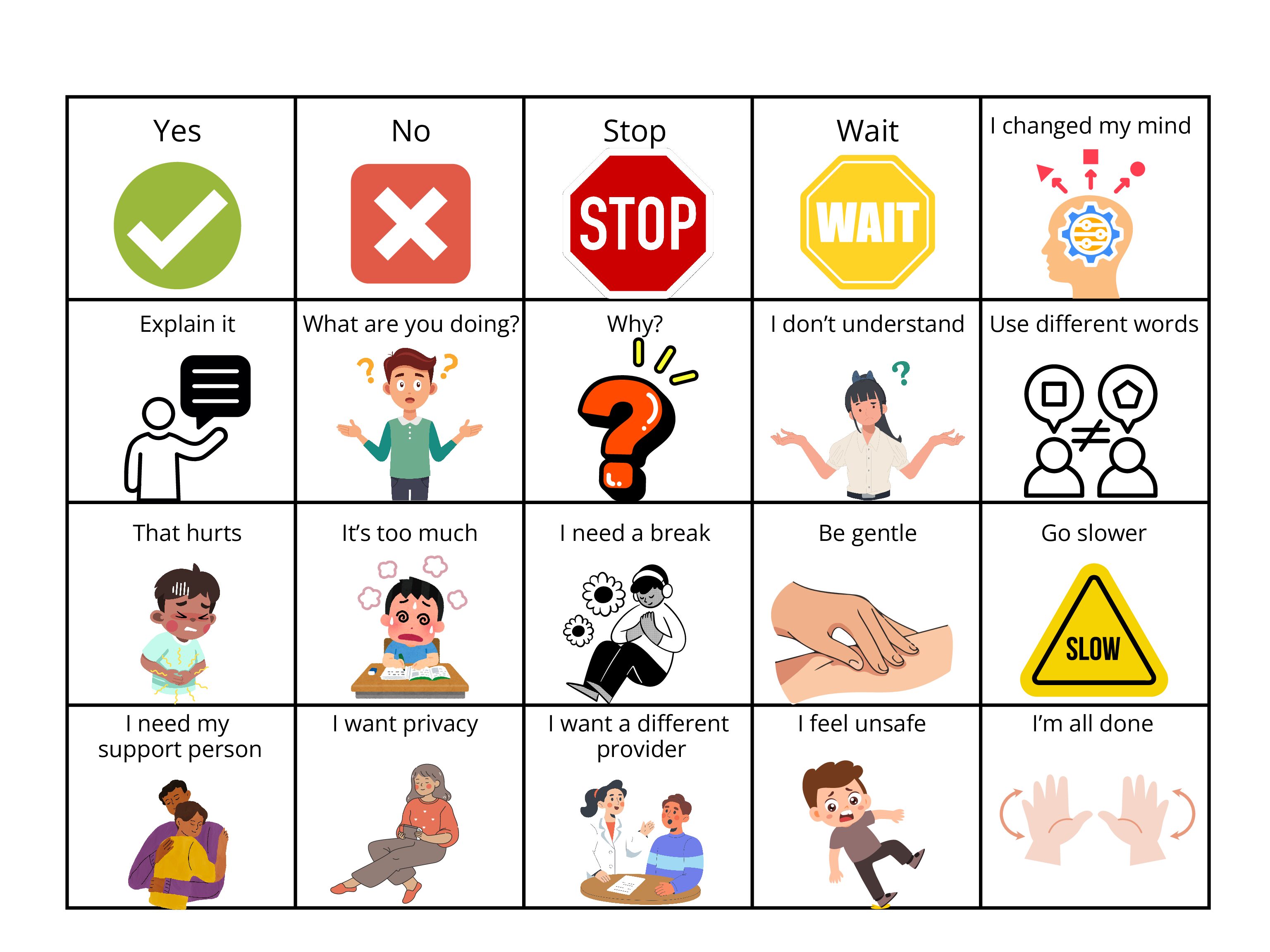 Consent Board 1