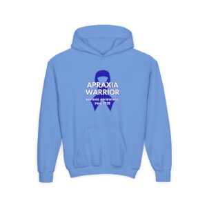 Apraxia Warrior Youth Hoodie —  (Names on the Back)