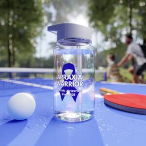 Apraxia Warrior Tritan Water Bottle - (NO NAMES)