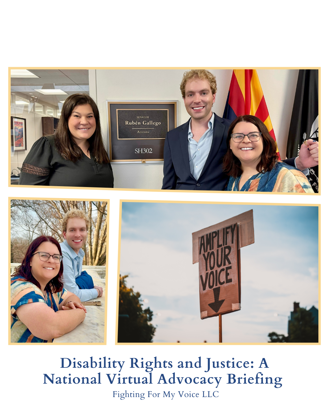 Disability Rights and Justice: A National Virtual Advocacy Briefing - Fighting For My Voice LLC